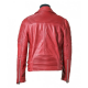 Mens Godspeed Motorcycle Padded Leather Jacket