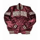 Mens Morehouse College Maroon Bomber Jacket