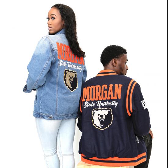 Morgan State Unisex Denim Jacket