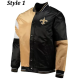 New Orleans Saints Full Snap Jacket