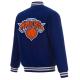 New York Knicks Royal Blue Wool Jacket