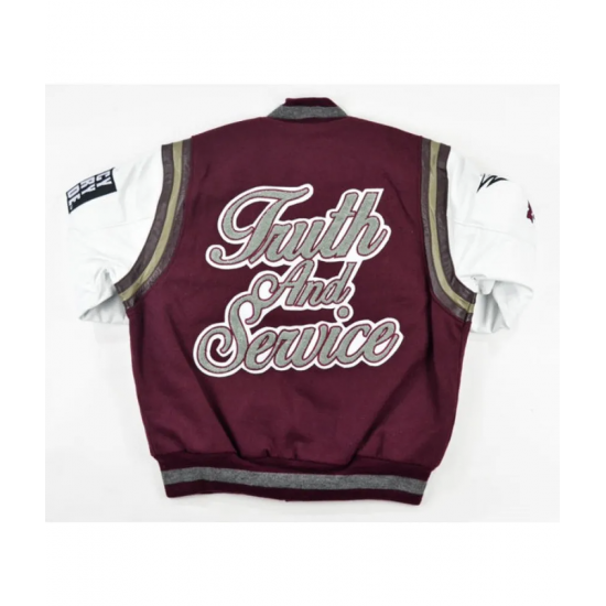 North Carolina Central University Motto 2.0 Varsity Jacket