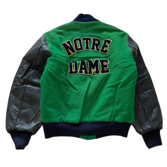 Notre Dame Limited Edition Green Varsity Jacket