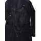 Number (N)ine Noir Runway Leather Wool Hybrid Trench Coat