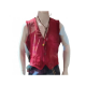 ONE PIECE MONKEY D. LUFFY IÑAKI GODOY LEATHER RED VEST