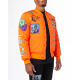 ORANGE MUTANT BOMBER JACKET