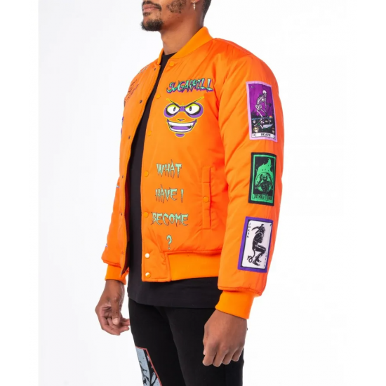 ORANGE MUTANT BOMBER JACKET