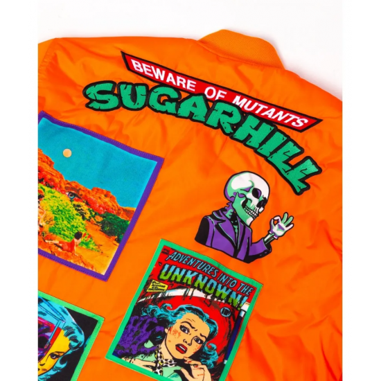 ORANGE MUTANT BOMBER JACKET