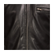 Onyx Black Leather Biker Jacket