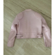 Peak Demna Pink Leather Biker Jacket