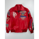 Pelle Pelle American Bruiser Red Leather Jacket