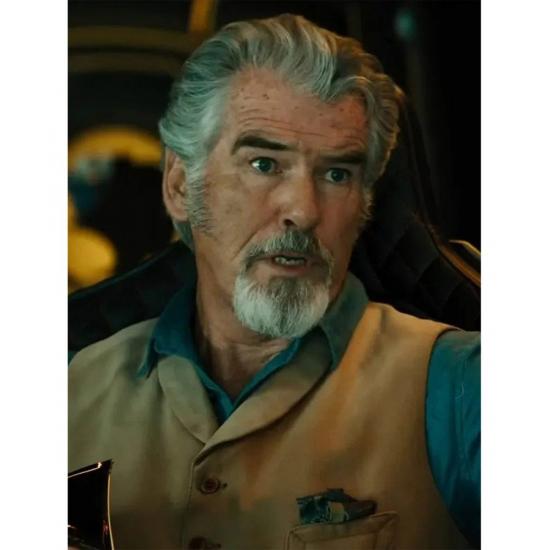 Pierce Brosnan Black Adam Vest