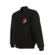 Portland Trail Blazers Black Wool Jacket