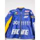 Premium Yamaha Racing Blue Streetwear Leather Jacket