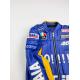 Premium Yamaha Racing Blue Streetwear Leather Jacket