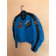 RARE VTG Japanese Blue Leather Racing Jacket