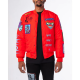 RED MUTANT BOMBER JACKET