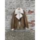 Raf Simons Closer Corduroy Shearling Biker Jacket