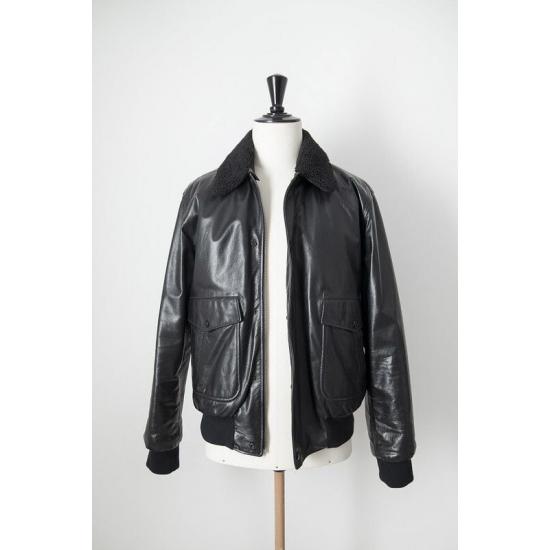 Raf Simons Dazzled Ships Leather Bomber Jacket