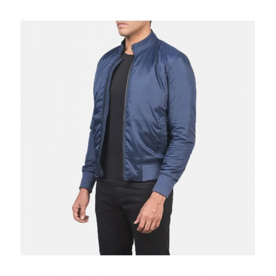 Ramon Blue Bomber Jacket