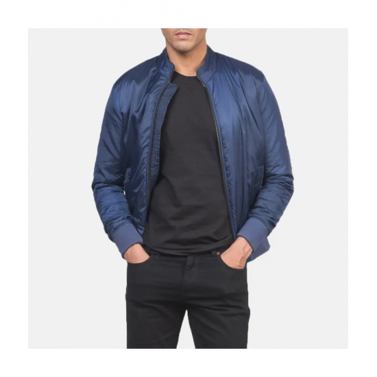 Ramon Blue Bomber Jacket