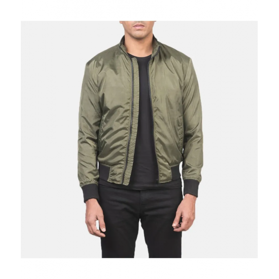 Ramon Green Bomber Jacket