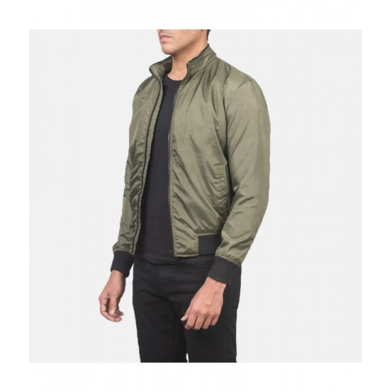 Ramon Green Bomber Jacket