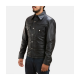 Ranchson Black Leather Shirt