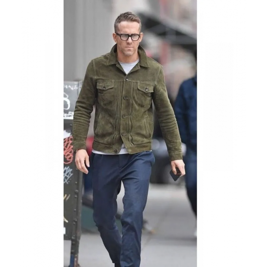 Red Notice Ryan Reynolds Jacket