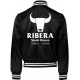 Ribera Wrestling Black Bomber Jacket