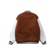 Rocco Black And Brown Varsity Jacket