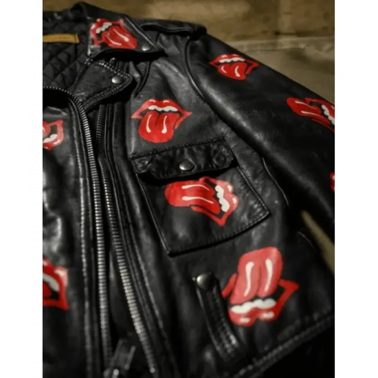 Rolling Stones Fraser Wilson Leather Jacket