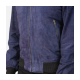 Shane Blue Suede Bomber Jacket