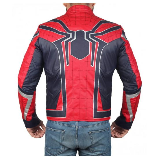 Spiderman Infinity War Leather Jacket