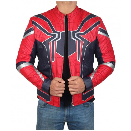 Spiderman Infinity War Leather Jacket