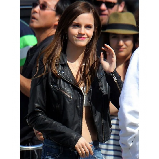 The Bling Ring Emma Watson Leather Jacket