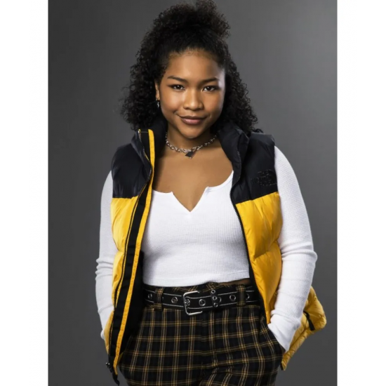 The Equalizer Laya DeLeon Hayes Puffer Vest