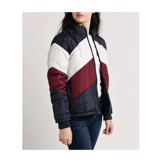 The Society Kathryn Newton Color Block Jacket