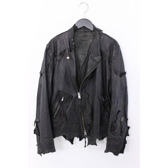 The Soloist Motorcycle Leather Jacket Black