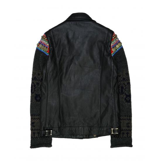 Undercover Multicolored Ethnic Rider Jacket