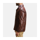 Vincent Alley Brown Leather Jacket