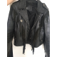 Vintage Fringed Biker Jacket