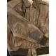 Vintage Winlit Brown Leather Jacket for Men