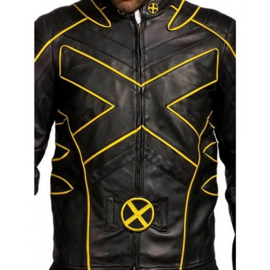 X Men The Last Stand Wolverine Black Leather Jacket