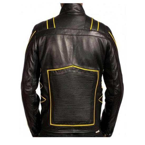 X Men The Last Stand Wolverine Black Leather Jacket