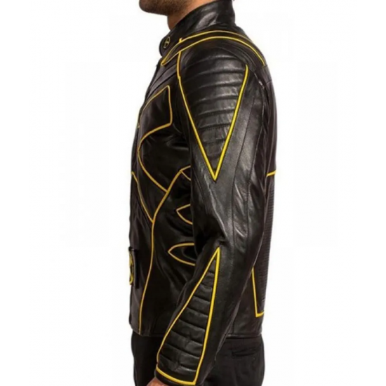 X Men The Last Stand Wolverine Black Leather Jacket