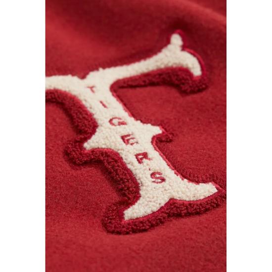 Embroidered Baseball Red Tigers Varsity And Letterman Jacket