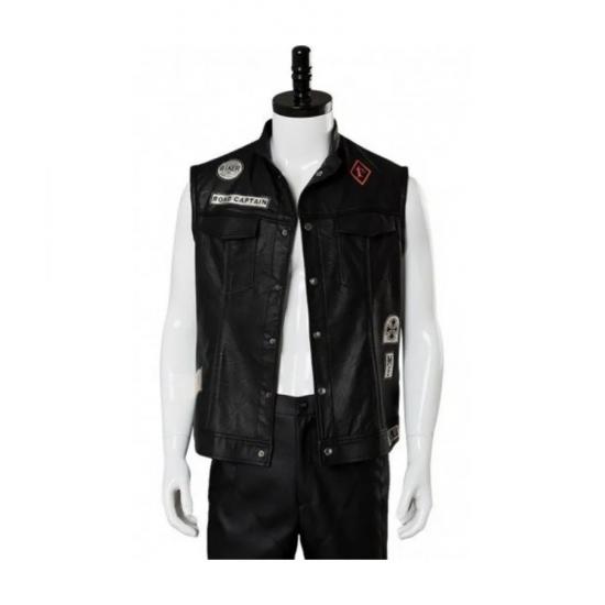 Deacon St. John Days Gone Leather Vest