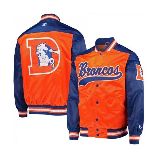 Denver Broncos Starter The Tradition II Full-Snap Team Jacket