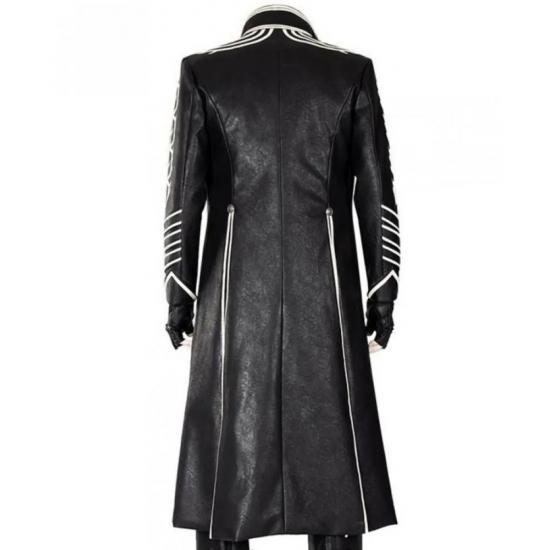 Devil May Cry 5 Vergil Leather Coat